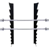 RACK PORTA 10 BARRAS OLÍMPICAS DE PARED