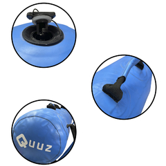 BOLSA/WATER BAG PLÁSTICA GRANDE + INFLADOR QUUZ