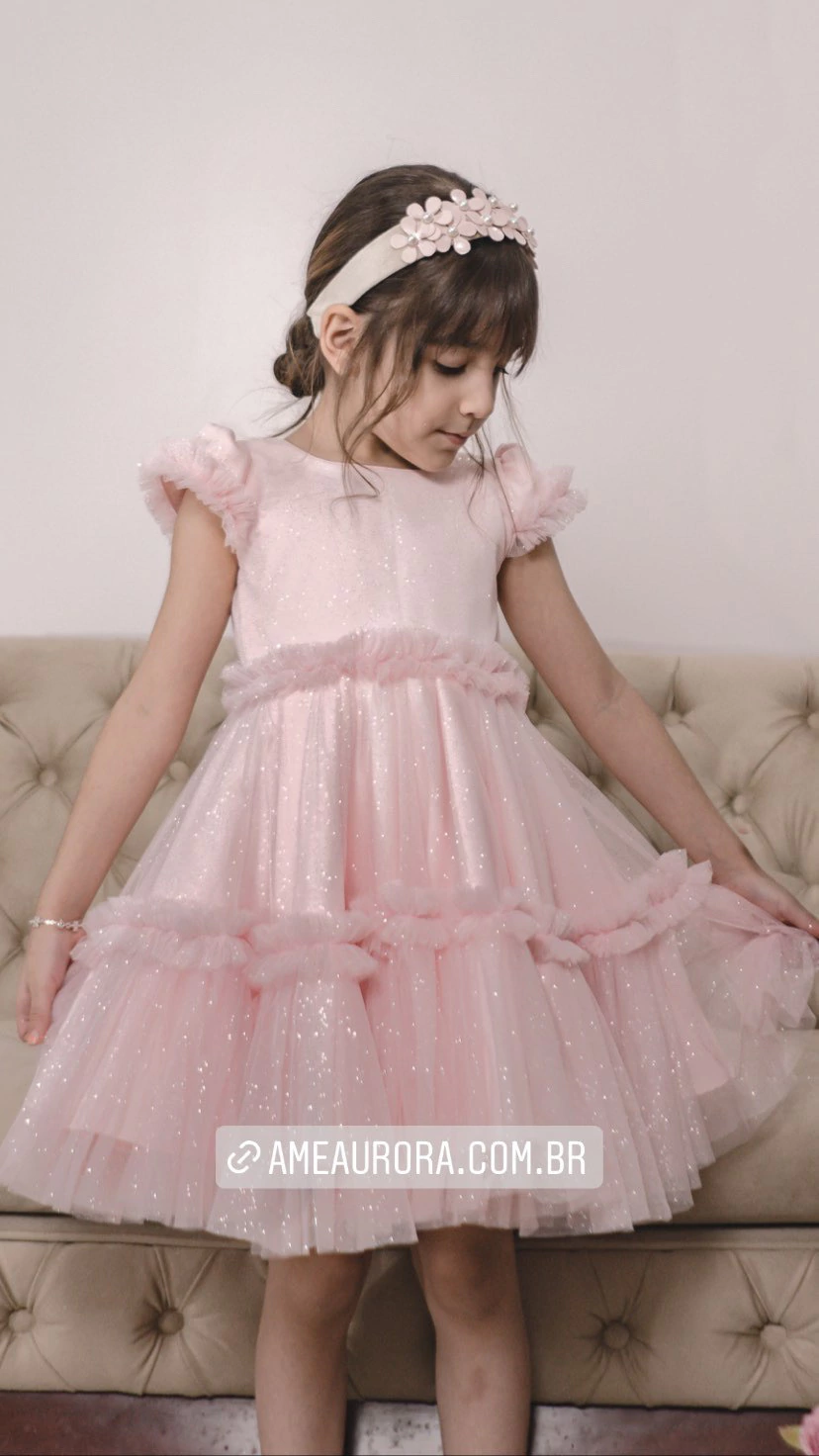 Vestido ma vie en rose