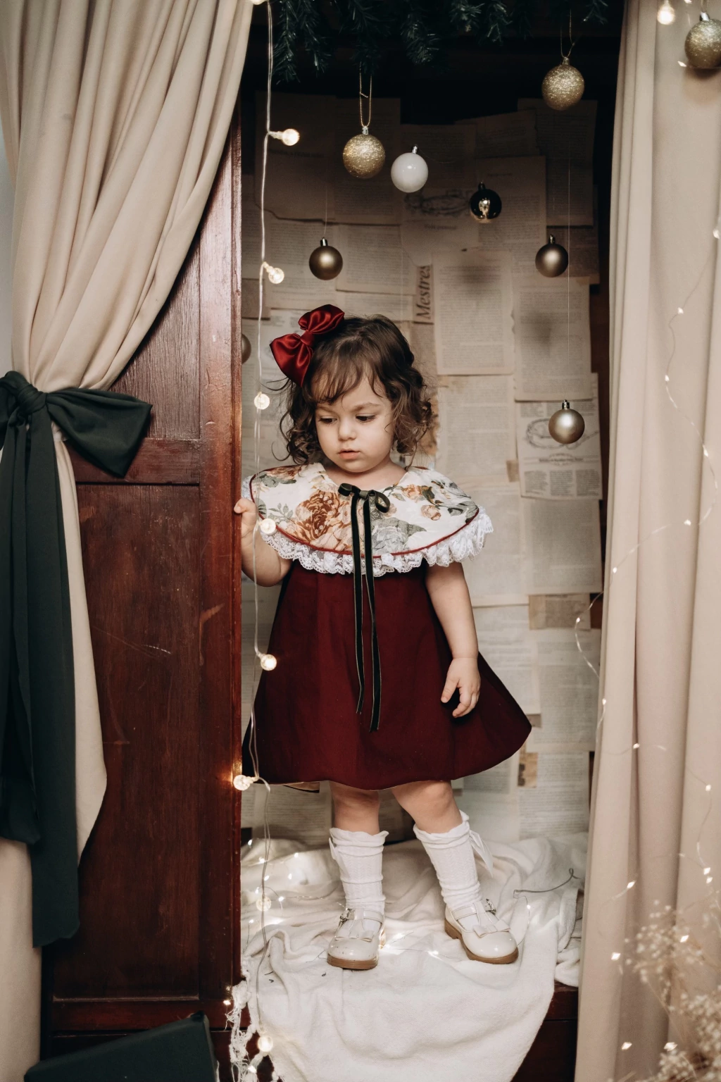 Vestido Christmas vintage