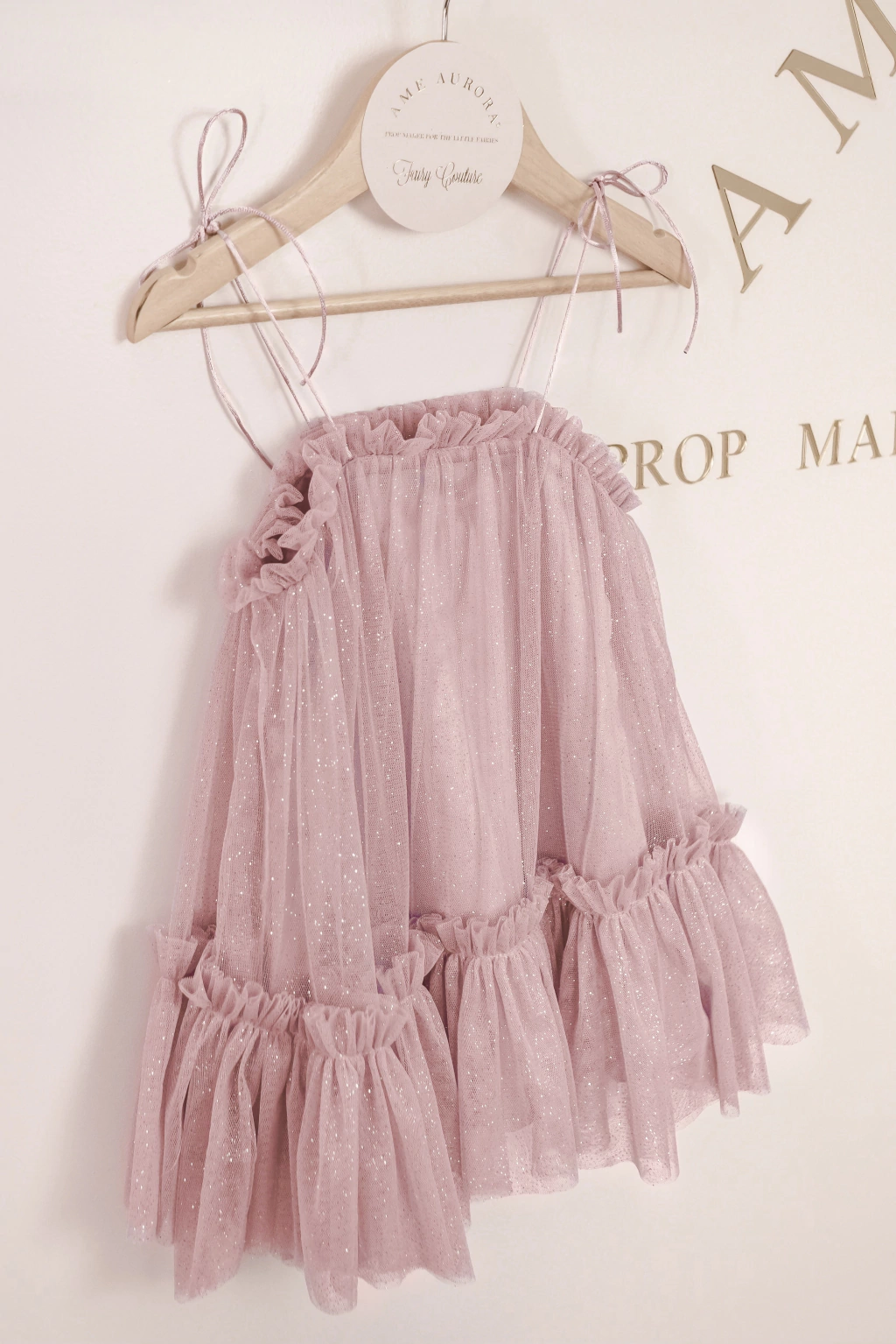 Vestido ophélia rosa chá