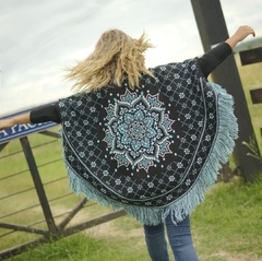 Poncho San Pablo (jaquard) - tienda online