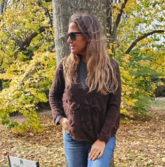 Poncho Annecy (mohair) - comprar online