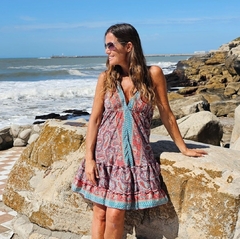 Vestido Corto Sofia (seda Sari) en internet