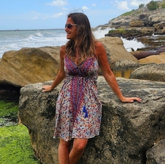 Vestido Corto Gabriela (seda Sari) en internet