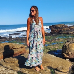Vestido Largo Sofia (seda Gold)