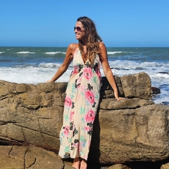 Vestido Largo Sofia (seda Gold) - tienda online
