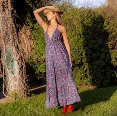 Imagen de Vestido Largo Sofia (seda Gold)