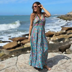 Imagen de Vestido Largo Cristina (seda Gold)