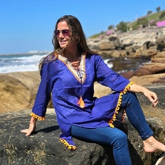Túnica Nuria (algodón bordado) - comprar online