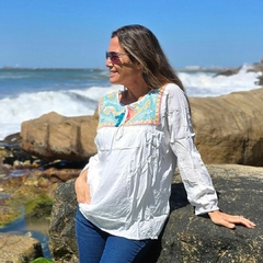 Camisola Patricia (algodón bordado)