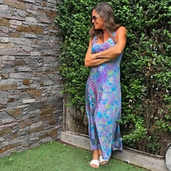 Vestido Largo Soledad (seda Sari) - comprar online