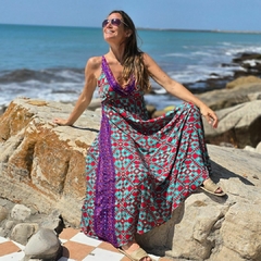 Vestido Largo Sol (seda Gold) en internet