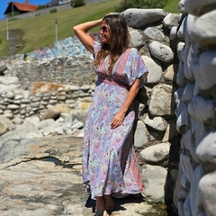 Vestido Largo Victoria (seda Sari) en internet