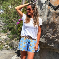 Short Nadine (seda Gold) - tienda online