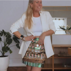Pollera Analia (lentejuelas) - Marina Sol Tienda de Ropa
