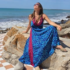 Imagen de Vestido Largo Sol (seda Gold)