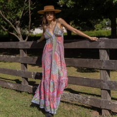 Vestido Largo Blanca (seda Sari) - comprar online