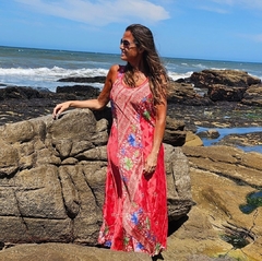 Vestido Largo Soledad (seda Sari) - tienda online