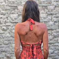Vestido Largo Cristina (seda Gold) - comprar online