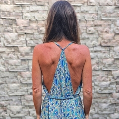 Vestido Largo Norma (seda Sari)
