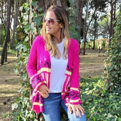 Ruana León (mohair) - tienda online