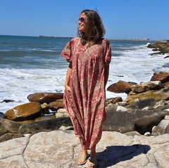 Vestido Largo Clara (seda Sari) - Marina Sol Tienda de Ropa