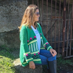 Ruana León (mohair)