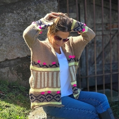 Ruana León (mohair) - comprar online