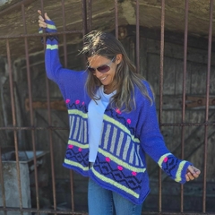 Imagen de Ruana León (mohair)