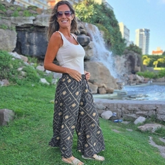 Pantalón Olivia (seda) - tienda online
