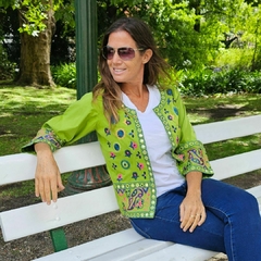 Chaqueta Irma (algodón bordado) - comprar online