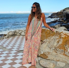 Vestido Largo Mónica (seda Sari) - comprar online