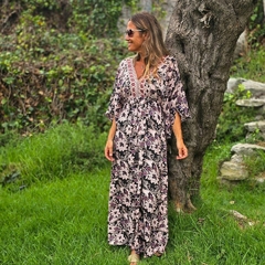 Vestido Largo Carmela (seda Sari) - comprar online