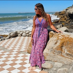 Vestido Largo Norma (seda Sari) - comprar online