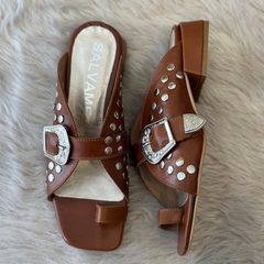Sandalias Roxi cuero suela. - comprar online