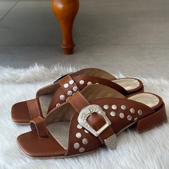 Sandalias Roxi cuero suela. en internet