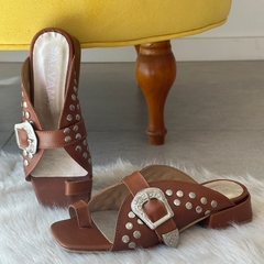 Sandalias Roxi cuero suela.