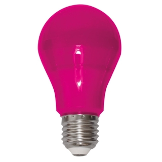 Lâmpada LED Bulbo A60 9w Rosa LP 35697