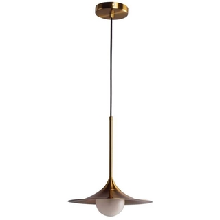 PENDENTE SAX 26CM X 13CM 1XG9 DOURADO E BRANCO EL003G