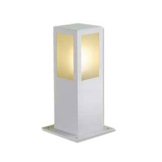 Balizador Bolt Quadrado 30cm Branco PA-130-BR