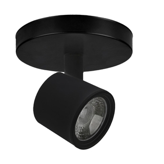 Spot Com Canopla Preto LED 4w 3000k ECO 36250