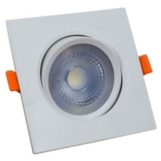 Spot LED Embutir Quadrado Direcionável 5w 6500k SPQ5MTX