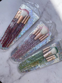 BROCHAS MALIBU GLITTER x5
