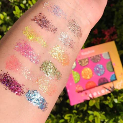 PALETA DE GLITTER COLOR FEST RUBY ROSE en internet
