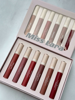 SET DE LABIALES PROFESIONAL MAKEUP X6 - MISS LARA - comprar online