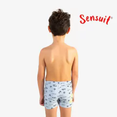 BOXER LYCRA WAVE RIDER GRIS - NIÑO/TEEN 4 al 16 - comprar online