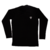 REMERA TERMICA NEGRA UNISEX TALLES 2 al 18
