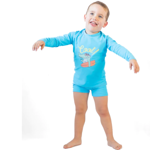 CAMISETA COOL TURQUESA