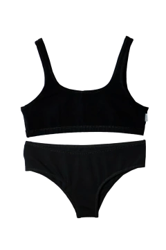 CONJUNTO WORLD LISO NEGRO - TALLES 8 AL 18 - comprar online